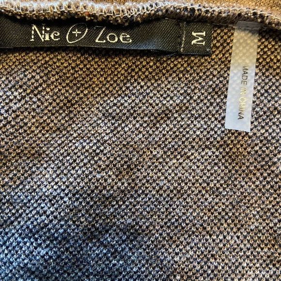 Nic + Zoe Leopard print pencil  skirt size M - Picture 5 of 10